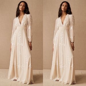 Anthropologie x BHLDN Belize Boho Wedding Dress